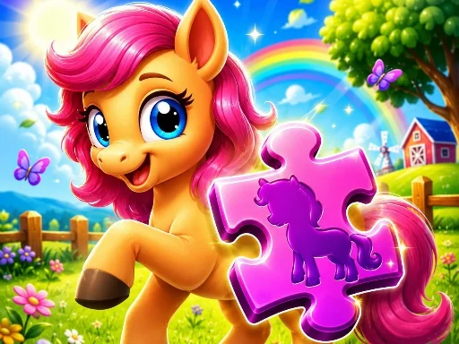 Cute Pony Puzzle Quest - 8839