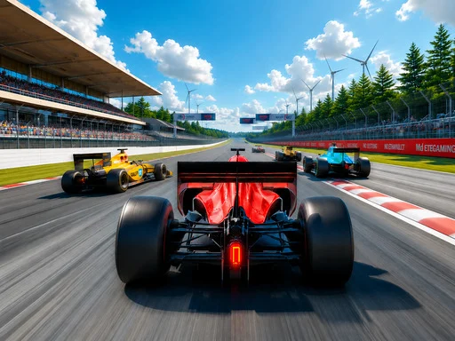 Formula Car Circuit Racing - 8839