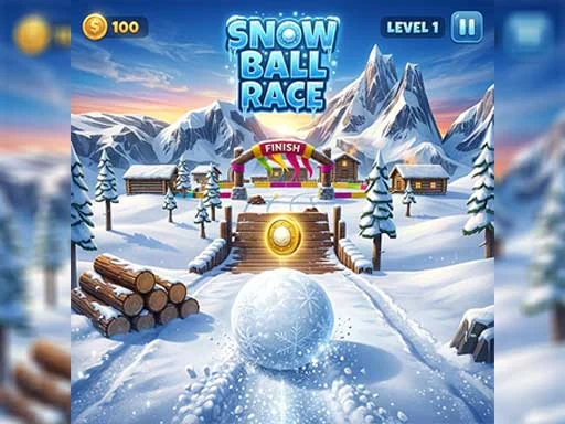 Snow Ball Race - 8839