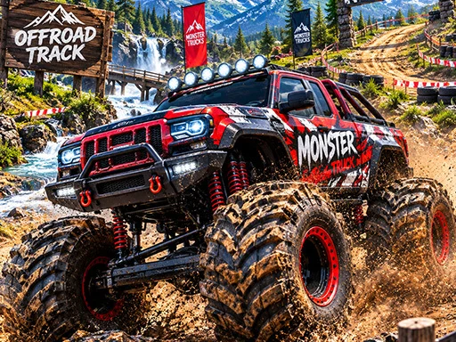 Mud Offroad Monster Truck Game - 8839