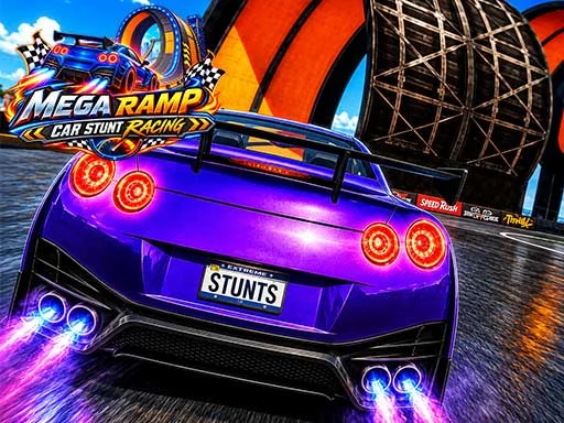 Mega Ramp Car Stunt Racing - 8839