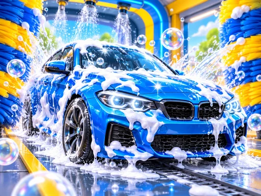 Car Wash Idle - 8839