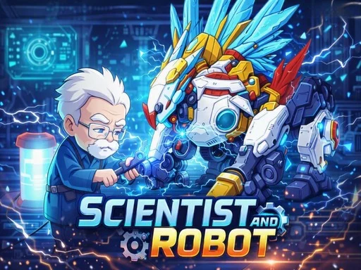 Scientist and Robot - 8839