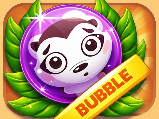 Raccoon Bubble Shooter - 8839