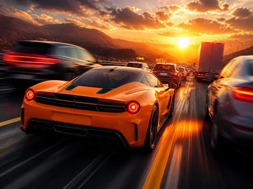 Extreme Highway Traffic Racer - 8839